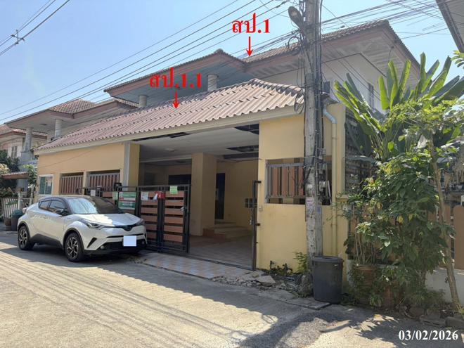 รูป บ้านเดี่ยว 59.5 ตร.วา ทรัพย์หมื่นแสน 1 เมืองปทุมธานี ปทุมธานี 2.9M - รูปที่ 2/45