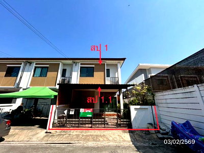 ทาวน์โฮม กรุงเทพมหานคร : ทาวน์เฮ้าส์ 27.5 ตร.วา เดอะฟอร์จูน สุวรรณภูมิ เขตลาดกระบัง กรุงเทพมหานคร 2.3M