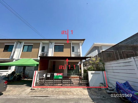 ทาวน์เฮ้าส์ 27.5 ตร.วา เดอะฟอร์จูน สุวรรณภูมิ เขตลาดกระบัง กรุงเทพมหานคร 2.3M