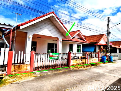 บ้านเดี่ยว ศูนย์ราชการอำเภอบ้านฉาง : บ้านเดี่ยว 46.9 ตร.วา บ้านฉาง ระยอง 1.2M