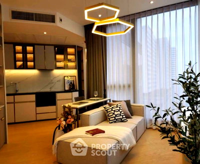 Condos for sale : 18th-Floor 2-BR ASHTON Asoke - Rama 9, 200m To MRT Phra Ram 9 (ID 3318358)