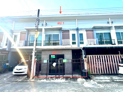 ทาวน์โฮม ดรีมเวิลด์ : ทาวน์เฮ้าส์ 17.4 ตร.วา ศุภาลัย เบลล่า วงแหวน-ลำลูกกา คลอง 4 ลำลูกกา ปทุมธานี 1.8M