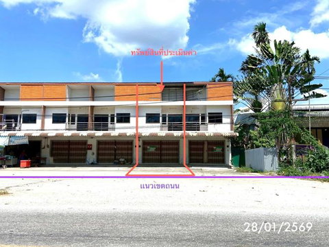 อาคารพาณิชย์ 33 ตร.วา สะเดา สงขลา 2M