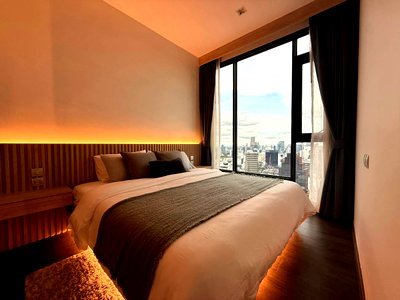 คอนโดให้เช่า : ให้เช่า The Address Siam-Ratchathewi 2 นอน 69 ตร.ม. ชั้น 40+ ห้องมุม วิวพาโนรามาสยาม&วังสระปทุม มีอ่าง Jacuzzi ใกล้ BTS ราชเทวี 150m