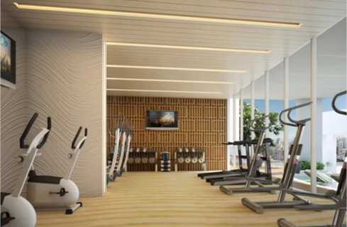 รูปภาพ MN011086 | 2Bed | 1Bath | BTS Nana | 39sqm | THB 25,000/mo | Fl.8 — The Mark Ratchada-Airport Link Bangkok