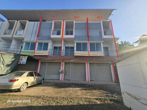 อาคารพาณิชย์ 59.7 ตร.วา เมืองแพร่ แพร่ 5.5M