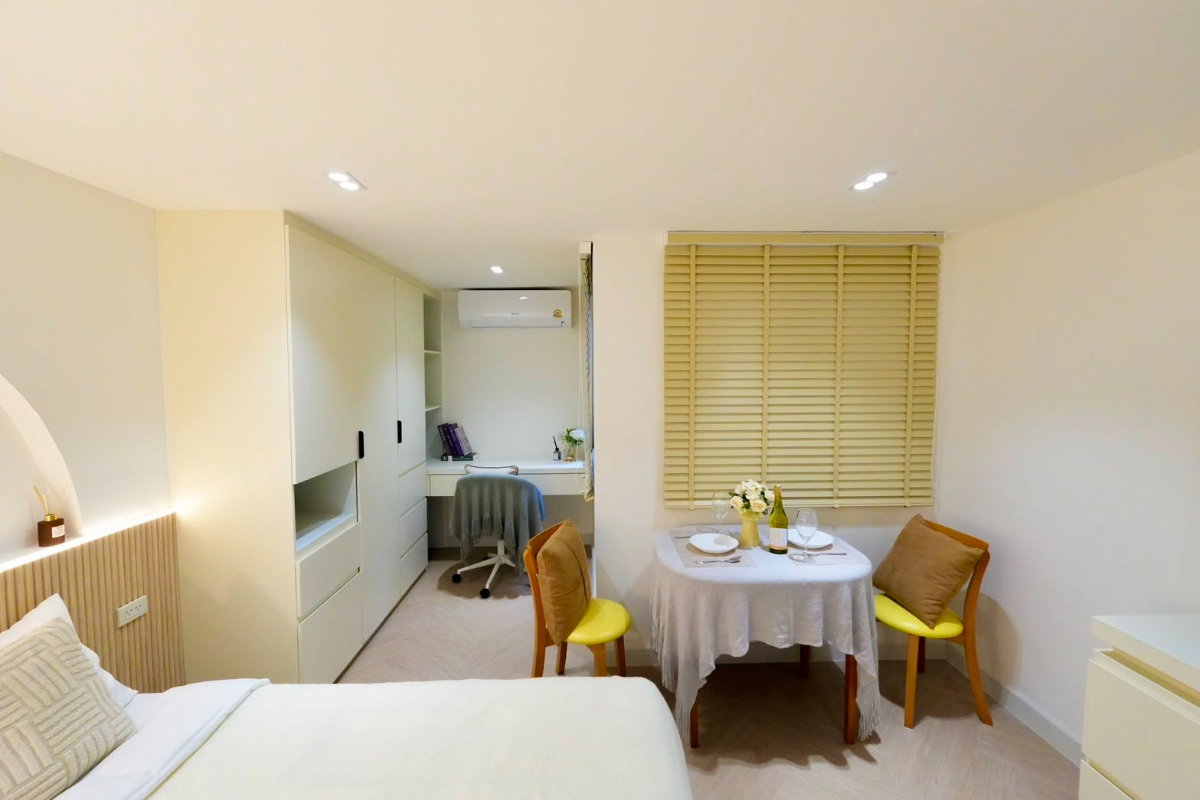 รูป POS คอนโดธารทิพย์ การ์เด้นเพลส 2 ห้องรีโนเวทใหม่ๆ ห้องสวยจัดเต็มเฟอร์นิเจอร์  ทำเลดีมาก เดินถึง มช.ได้เลย (โทร/ไลน์ 088-5986998) - รูปที่ 3/14
