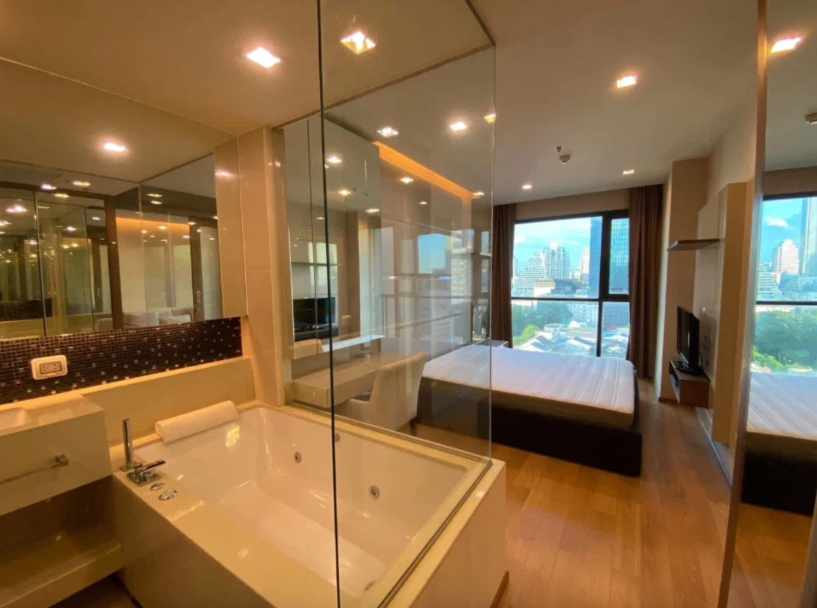 รูป 1-BR ราคาดี The Address Sathorn ใกล้ BTS Saint Louis เพียง 200 เมตร เข้าอยู่ได้ทันที - รูปที่ 2/9
