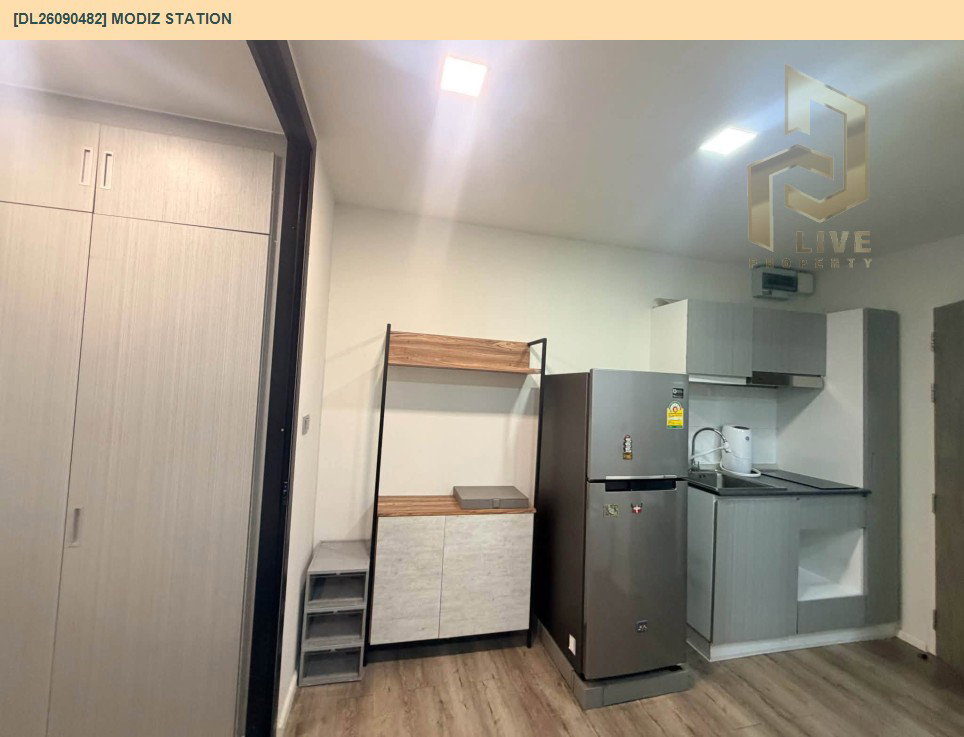รูป DL26090482 ให้เช่าคอนโด โมดิซ สเตชั่น (Modiz Station ) ใกล้ BTS อนุสาวรีย์หลักสี่ พร้อมเข้าอยู่ โทรด่วน 0653619502 LineID @952jdxxk - รูปที่ 8/12