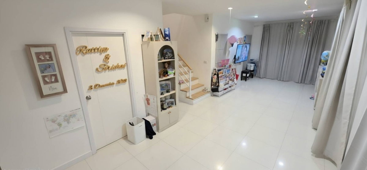 รูป ให้เช่าบ้านแฝด ม.สิวารมณ์ เนเจอร์พลัส สุขุมวิท-บางปู 25,000/เดือน รวมส่วนกลาง มีพื้นที่รอบบ้าน - รูปที่ 12/17