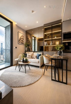 🎉 For Sell Condo THE EXTRO PHAYATHAI - RANGNAM Building 1, Floor 22,1 bed room, Room size 32 sqm