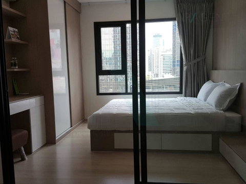 🚩 For Rent Condo LIFE ASOKE Building 1, Floor 12,1 bed room, Room size 30.00 sqm