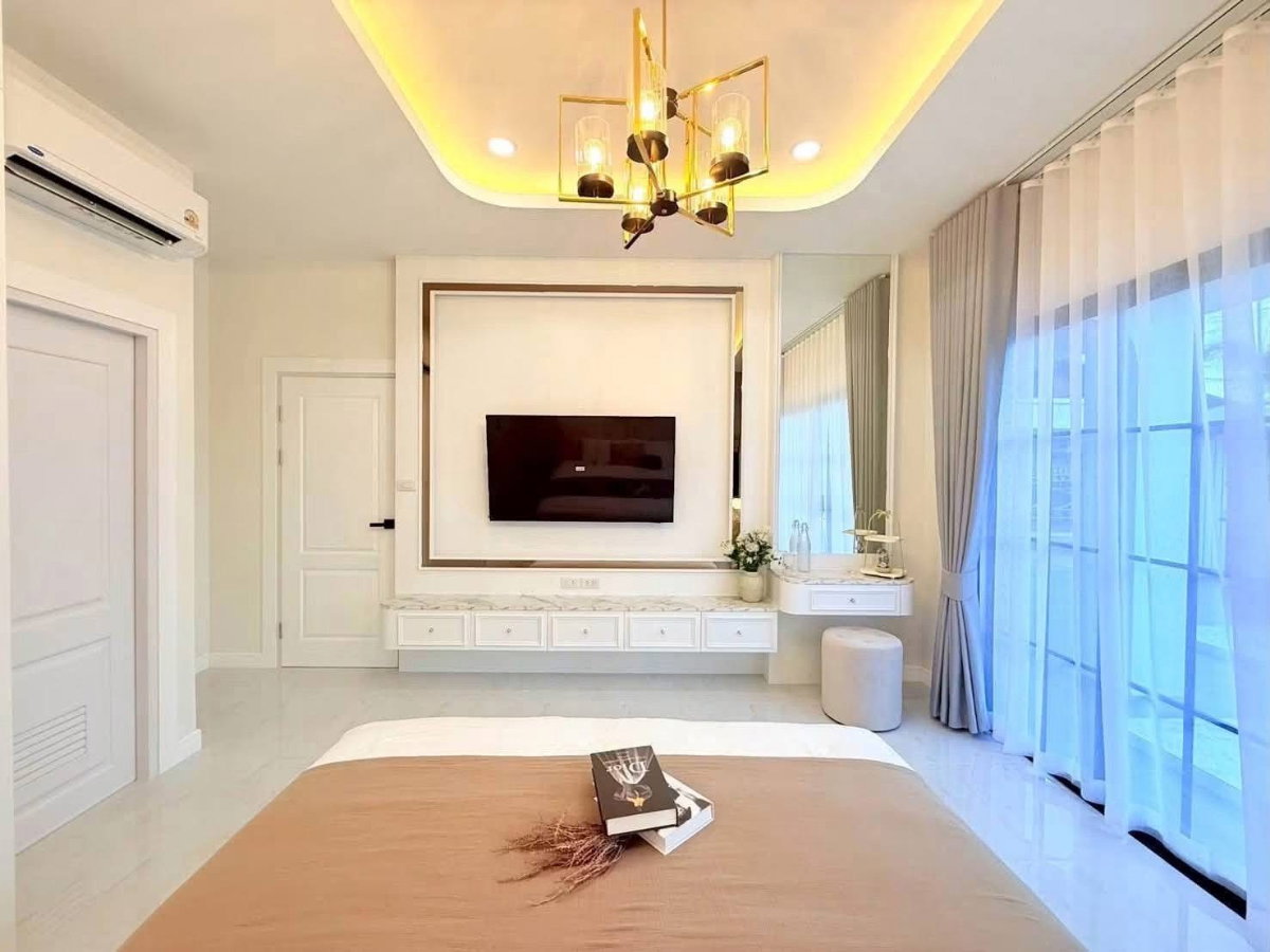 รูป 🏘️HOT DEAL!ขายบ้านพูลวิลล่า หมู่บ้านพัทยาทรอปิคอล 2 | เฟอร์นิเจอร์ครบ พร้อมเข้าอยู่ | สนใจ@sacondo - รูปที่ 7/12