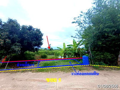 ที่ดิน ฝาง เชียงใหม่ : ที่ดินว่างเปล่า 2211.4 ตร.วา ฝาง เชียงใหม่ 2M