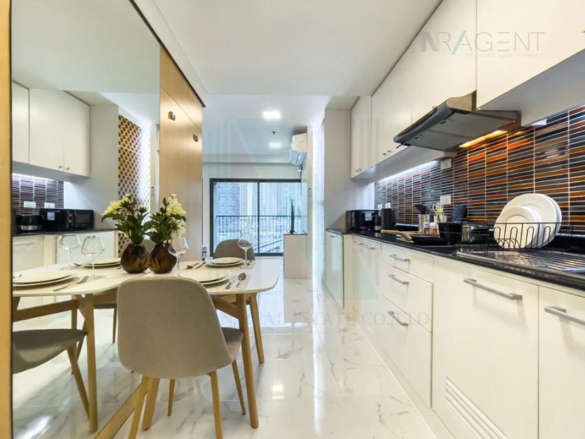 รูป 🚩 ให้เช่าคอนโด โนเบิล รีมิกซ์ สุขุมวิท 36 อาคาร 1 ชั้น 10 1 ห้องนอน ขนาด 52 ตรม ใกล้ Makro Food Service ทองหล่อ 9 - รูปที่ 7/8