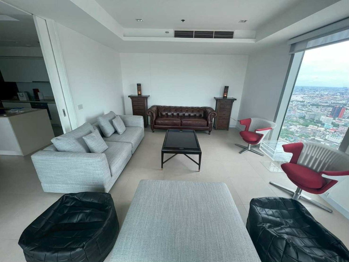 รูป LTH16232 - Condo FOR RENT THE RIVER CONDOMINIUM | Duplex Penthouse | 410 sq.m. | 3 Bed 4 Bath | BTS Charoen Nakhon | 400K/Month - รูปที่ 4/6