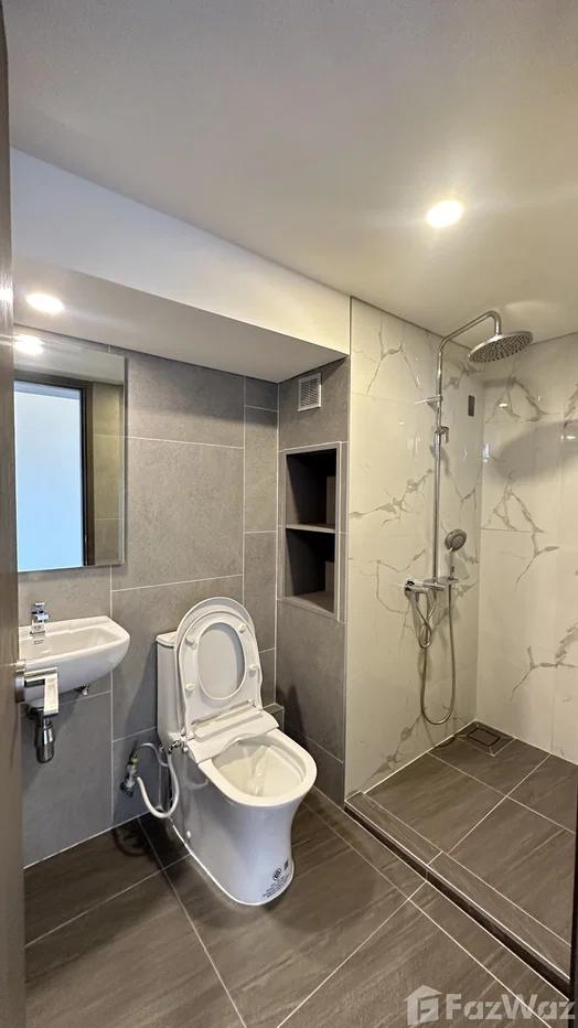 รูป ขายดาวน์ ห้องมุม ไซส์ใหญ่สุด โครงการติดกับรถไฟฟ้าสายสีชมพู 6781232 - รูปที่ 4/9