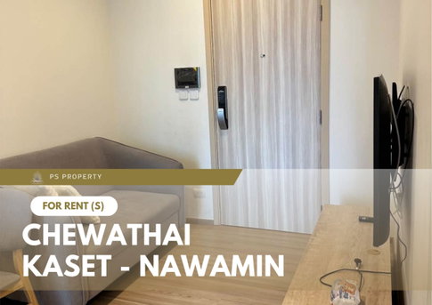 ให้เช่า 📍 Chewathai Kaset - Nawamin 📍 เฟอร์นิเจอร์ และ เครื่องใช้ไฟฟ้าครบ ใกล้ Central ลาดพร้าว