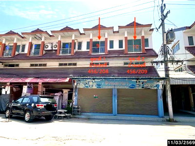 Shophouses for sale Bung Nong Khot Khon Kaen : SHOP HOUSE 36.4 Sq.w. Muang Khon Kaen Khon Kaen for 4.5M
