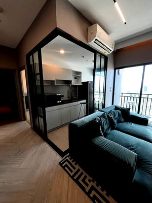 Condos for rent 700 Year Sports Arena Chiang Mai : AA675761 | 2Bed | 2Bath | BTS Talat Phlu | 69.8sqm | THB 35,000/mo | Fl.34 — Supalai Loft Talardplu Station Talat Phlu