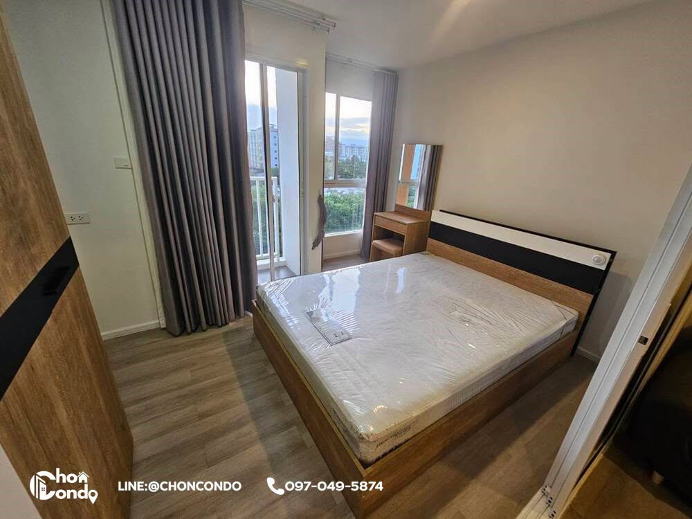รูป Centro Condo Bangsaen ตึกA ชั้น5-------ห้องว่าง 05 ตุลาคม 2569--------Tel 097-049-5874 (Line: @choncondo มี@ด้วย) - รูปที่ 11/15