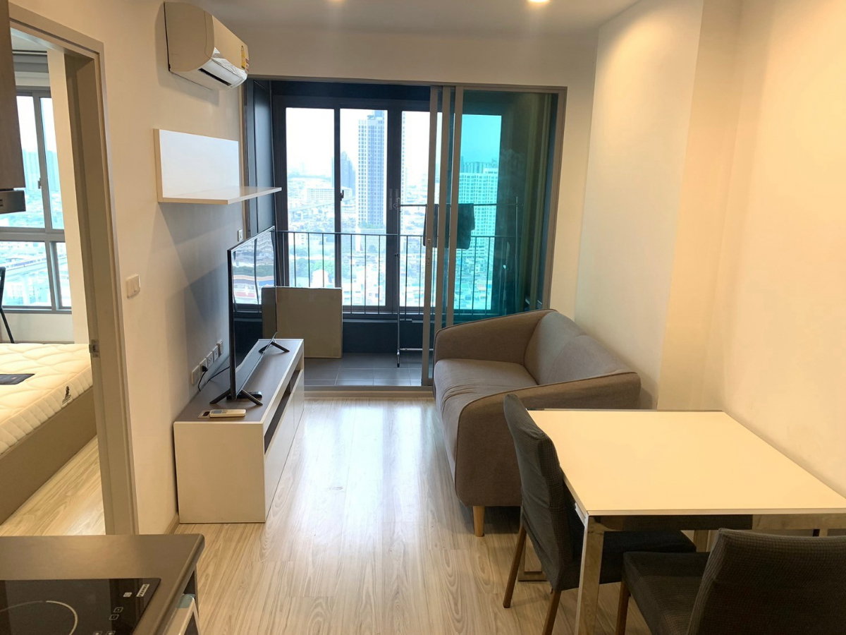 picture For rent Ideo Mobi bangsue 1bed 25floor 33 sq (washing machine) 🆔 line: eyannie - 6/8