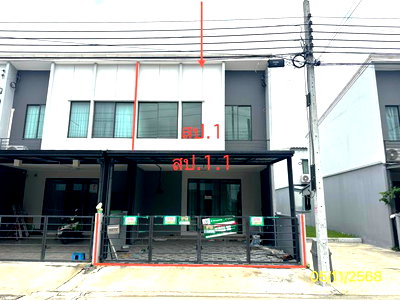 Townhouses for sale Makro Bangbuathong : TOWN HOUSE 17.9 Sq.w. Bang Bua Thong Nonthaburi for 2.1M