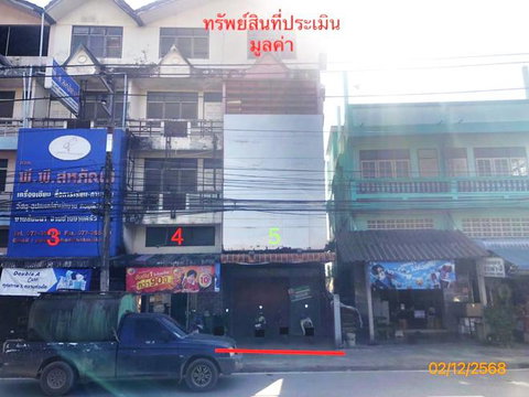 SHOP HOUSE 20.7 Sq.w. Muang Surat Thani Surat Thani for 3.6M
