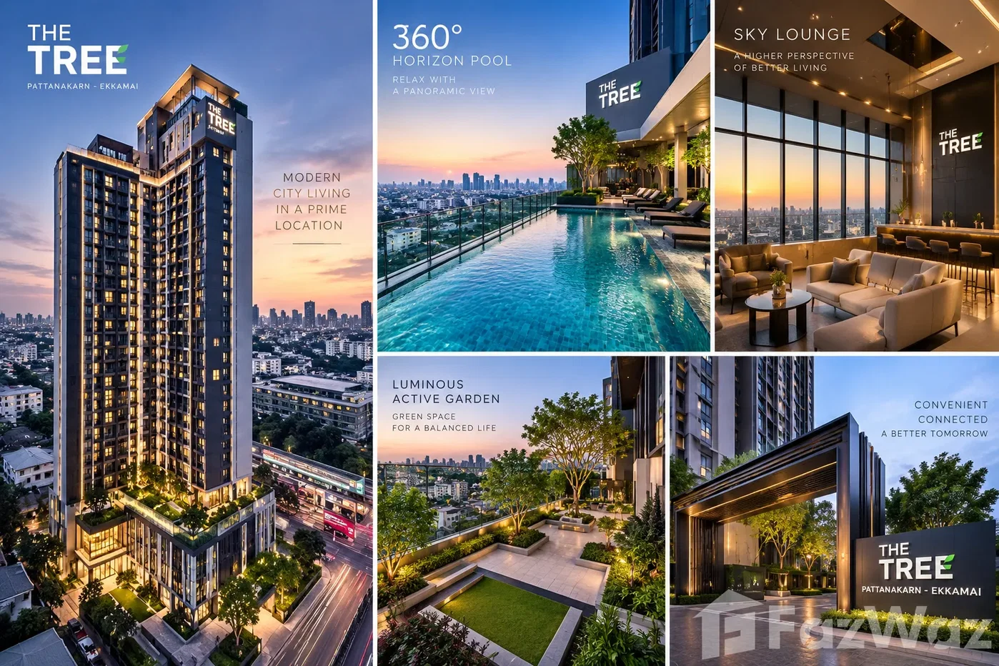 รูป ขายคอนโด The Tree พัฒนาการ เอกมัย ชั้น 19 30.95 ตร.ม. 6784692 - รูปที่ 2/5