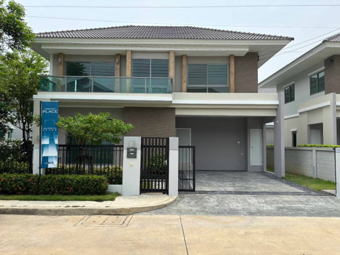 Pet-friendly Perfect Place Chaengwattana 2 House for rent Near SISB 1.5 Km. 45K
