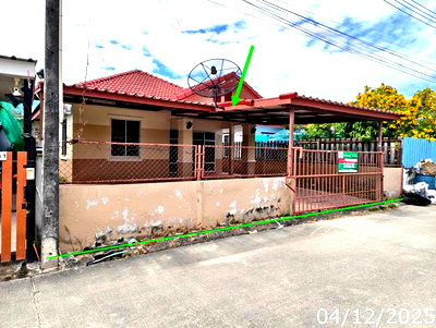 บ้านเดี่ยว ศูนย์ราชการอำเภอบ้านฉาง : บ้านเดี่ยว 45.7 ตร.วา บ้านฉาง ระยอง 1.3M