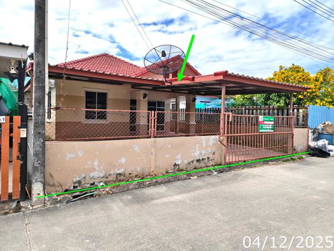 บ้านเดี่ยว 45.7 ตร.วา บ้านฉาง ระยอง 1.3M