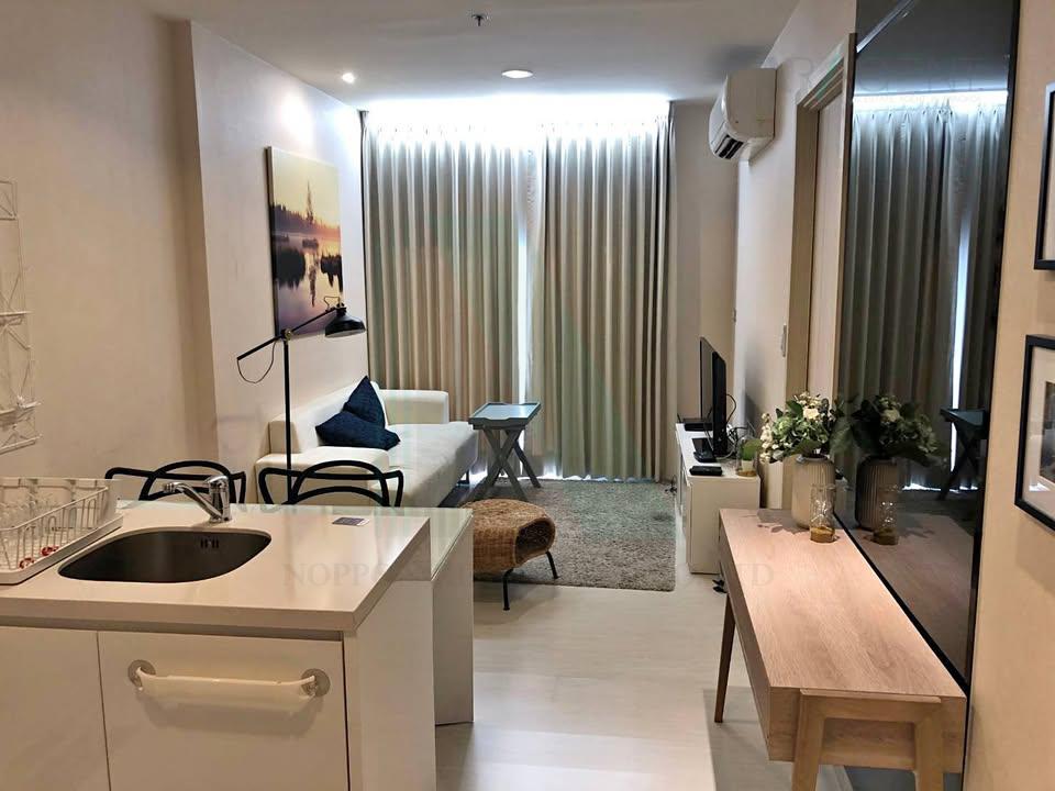 รูป ให้เช่าคอนโด ริทึ่ม สุขุมวิท 42 อาคาร 1 ชั้น 8 1 ห้องนอน ขนาด 48 ตรม ใกล้ Gateway Ekamai - รูปที่ 1/8