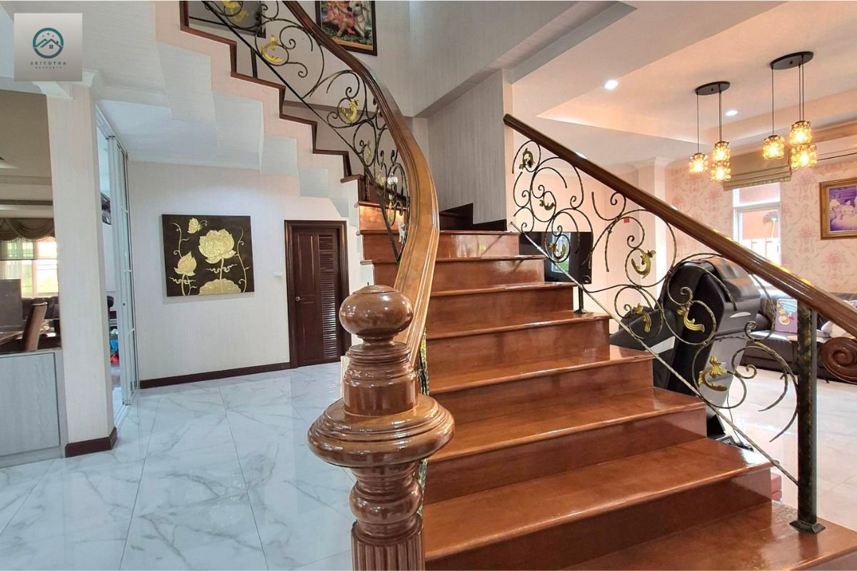 รูป ขายบ้านเดี่ยว 3 ชั้น โครงสร้างบ้านแข็งแรง ย่านทำเลดี  - รูปที่ 8/15