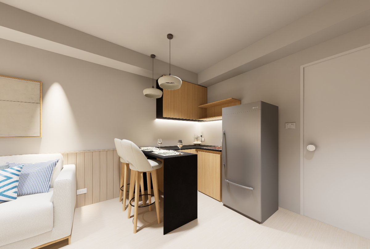 picture Condo in Ratchada area , convenient transportation, fully furnished and ready to move in. - 12/17