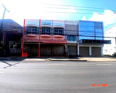 อาคารพาณิชย์ ม.ราชภัฏสกลนคร : อาคารพาณิชย์ 38.6 ตร.วา เมืองสกลนคร สกลนคร 4.8M