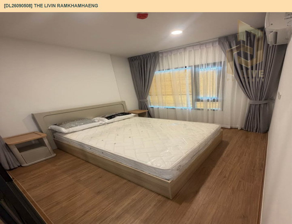 รูป DL26090508 ให้เช่าคอนโด เดอะ ลิฟวิ่น รามคำแหง (The Livin Ramkhamhaeng) ใกล้ - พร้อมเข้าอยู่ โทรด่วน 0614453194 LineID @952jdxxk - รูปที่ 2/8