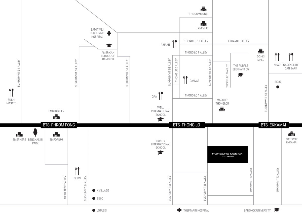 รูป PORSCHE DESIGN TOWER BANGKOK ราคา | ปอร์เช่ ทาวเวอร์ กรุงเทพ - รูปที่ 6/7