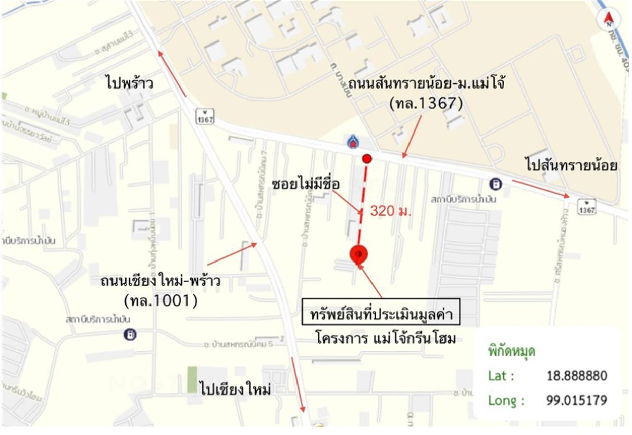 รูป ทาวน์เฮ้าส์ 38 ตร.วา แม่โจ้กรีนโฮม สันทราย เชียงใหม่ 3.8M - รูปที่ 52/53
