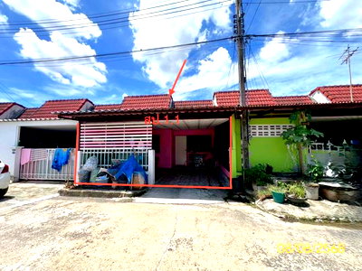 ทาวน์โฮม ถนนรังสิต-นครนายก : ทาวน์เฮ้าส์ 18 ตร.วา เรือนสุข 2 ธัญบุรี ปทุมธานี 850,000