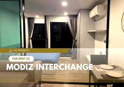 Condos for rent : For Rent 📍 Modiz Interchange 📍 Fully furnished and equipped with appliances; near BTS Wat Phra Sri Mahathat.