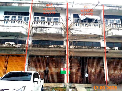 อาคารพาณิชย์ นิคมทีเอฟดี : อาคารพาณิชย์ 32 ตร.วา บูรพาซิตี้ บางปะกง ฉะเชิงเทรา 2.6M