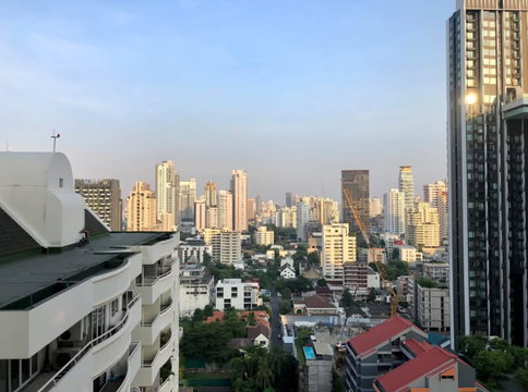 AA81370 | 2Bed | 3Bath | BTS Asok | 100sqm | THB 52,000/mo | Fl.23 — Las Colinas Asoke Bangkok
