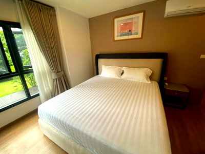Condos for rent : P-56784 For Rent THE LINE VIBE | 2 Bedrooms 2 Bathrooms | Garden View | 2nd Floor | 59 sq.m.   📞 Line ID: @easythaihome | 085-592-2897