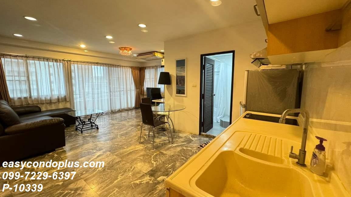 รูป 💥 [𝐏-𝟏𝟎𝟑𝟑𝟗] FORRENT : สราญใจ แมนชั่น ห้องกว้าง ทำเลใจกลางเมือง! ใกล้ BTS นานา 𝟐𝟓,𝟎𝟎𝟎/ด. | Line ID @easycondoplus | 099-229-6397 - รูปที่ 4/12