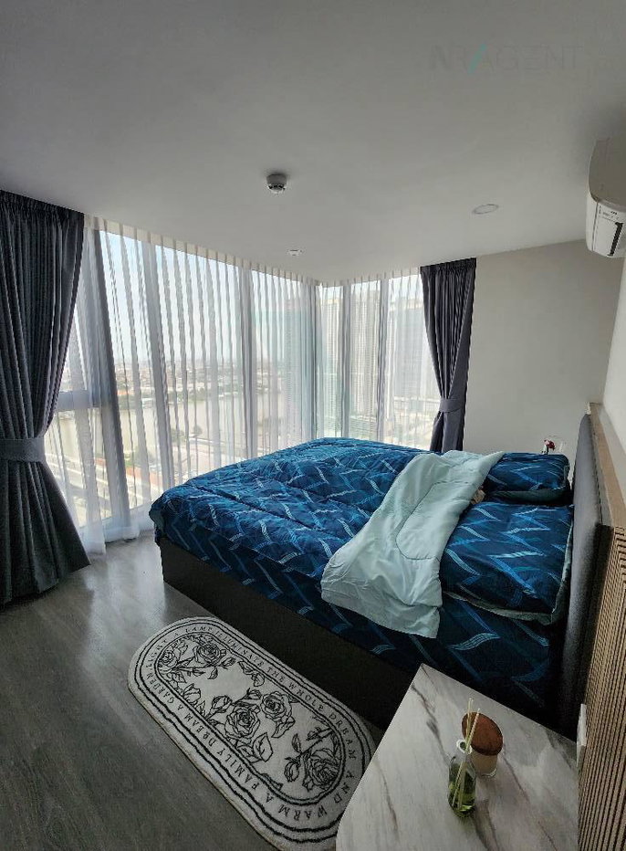 รูป 📌 ให้เช่าคอนโด เคน แอททิจูด รัตนาธิเบศร์ อาคาร 1 ชั้น 23 Duplex 2 ห้องนอน ขนาด 77.00 ตรม ใกล้ ใกล้ MRT พระนั่งเกล้า - รูปที่ 7/8