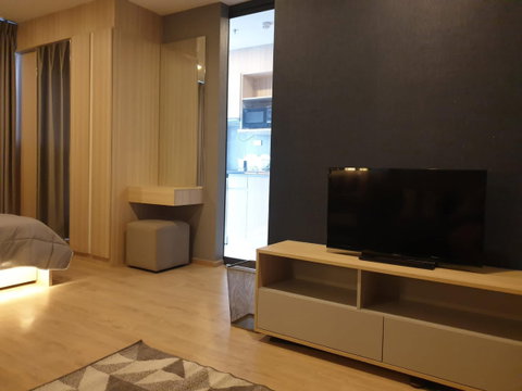 AA88523 | Studio | 1Bath | BTS Udom Suk | 26sqm | THB 11,000/mo | Fl.0 — Ideo O2 Bangkok