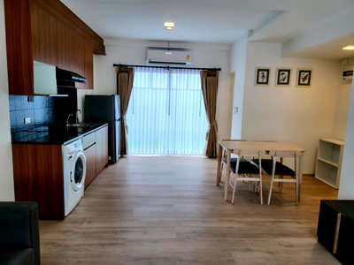 Townhouses for rent Bangkok : For Rent: INDY 2 Bangna–Ramkhamhaeng 2 | 2 Bedrooms, 3 Bathrooms | 2.2 km from Mega Bangna | Fully Furnished | Ready to Move In