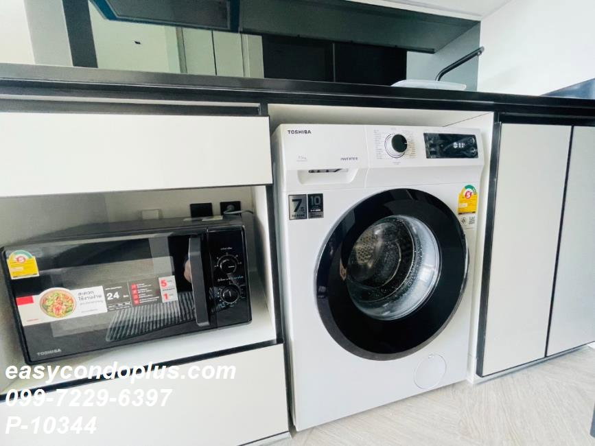 รูป 💥 [𝐏-𝟏𝟎𝟑𝟒𝟒] FORRENT : Chapter Charoen Nakhon-Riverside วิวสวย! ใกล้ BTS กรุงธนบุรี 𝟏𝟔,𝟓𝟎𝟎/ด. | Line ID @easycondoplus | 099-229-6397 - รูปที่ 6/11