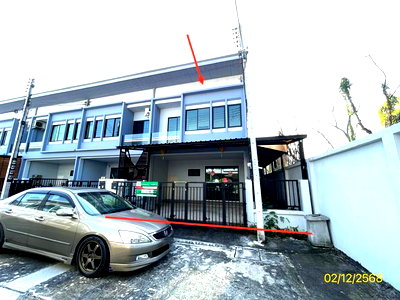 Townhouses for sale Nakhon Pathom : TOWN HOUSE 24.6 Sq.w. Sam Phran Nakhon Pathom for 2M